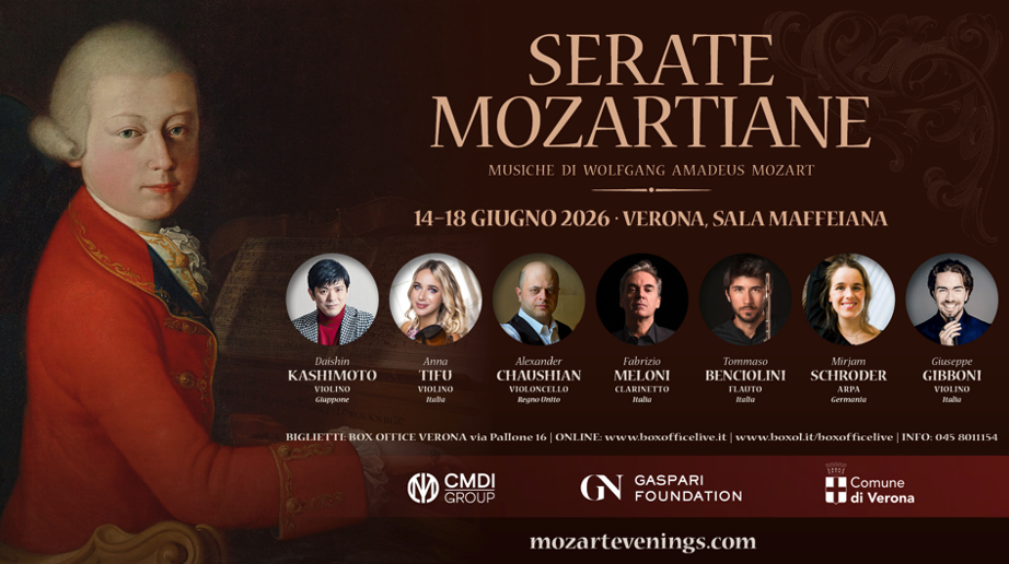 Konstantin Ishkhanov presenta Serate Mozartiane 2026 a Verona