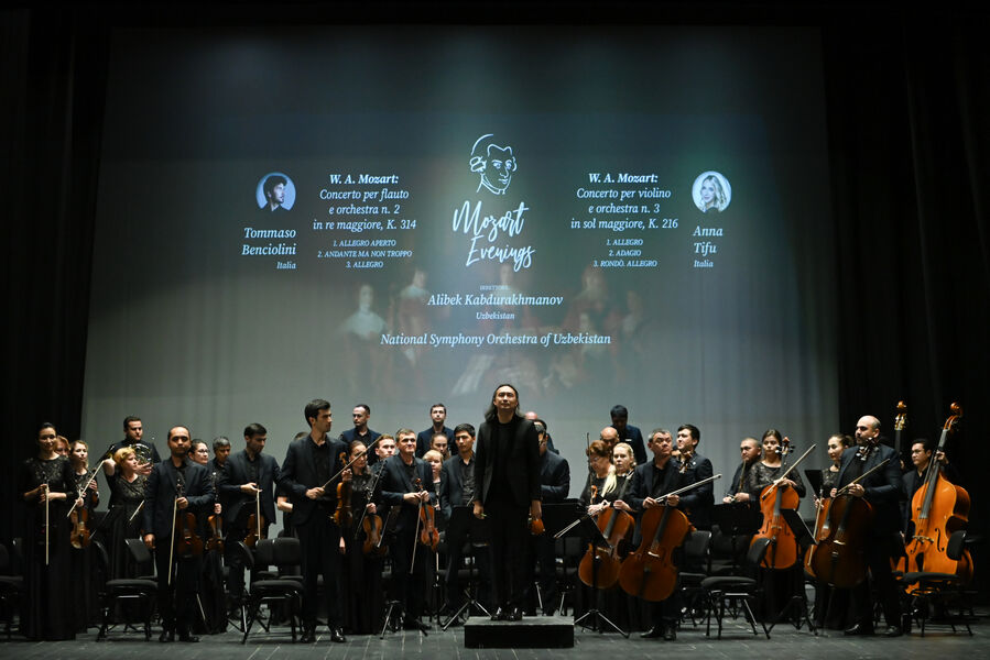 Mozart Evenings, Marrucino al completo per la National Symphony Orchestra of Uzbekistan