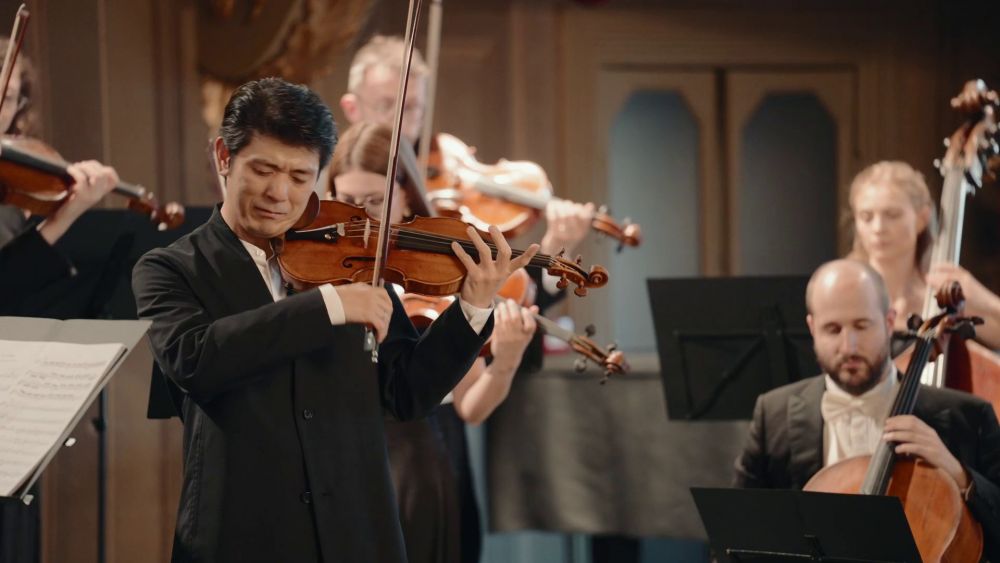 14 giugno: Concerto di apertura. <br>Daishin Kashimoto, violino
